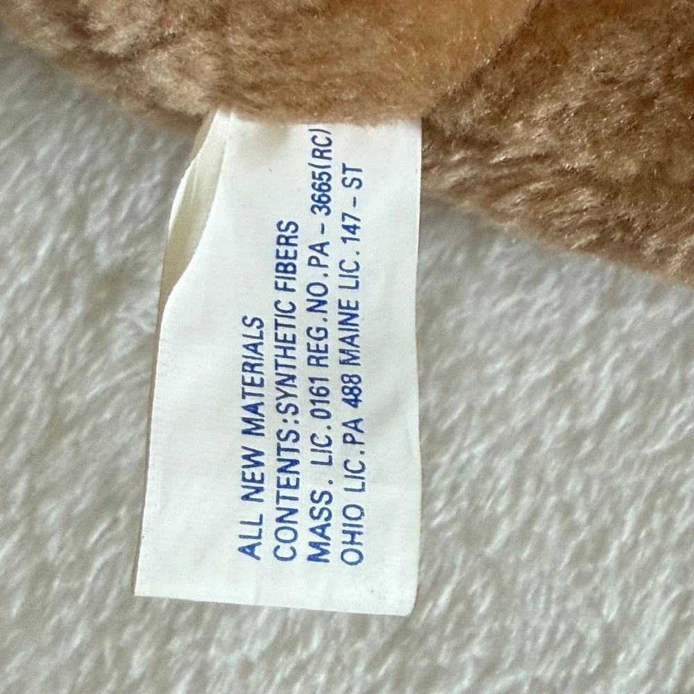 Vintage Nanco Chihuahua Plush‎ Dog Sombrero 1998 Tan Stuffed Animal Toy 9 inch.